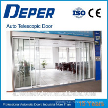 Porta automática com porta de correr DBS-100 - porta telescópica